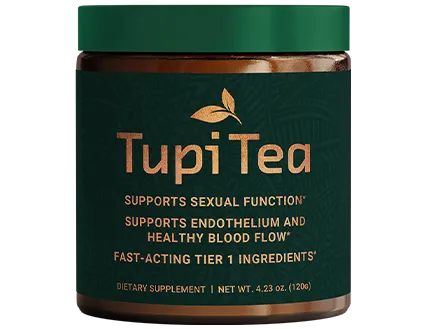 Tupi Tea – Natural Male Vitality Supplement Bottle